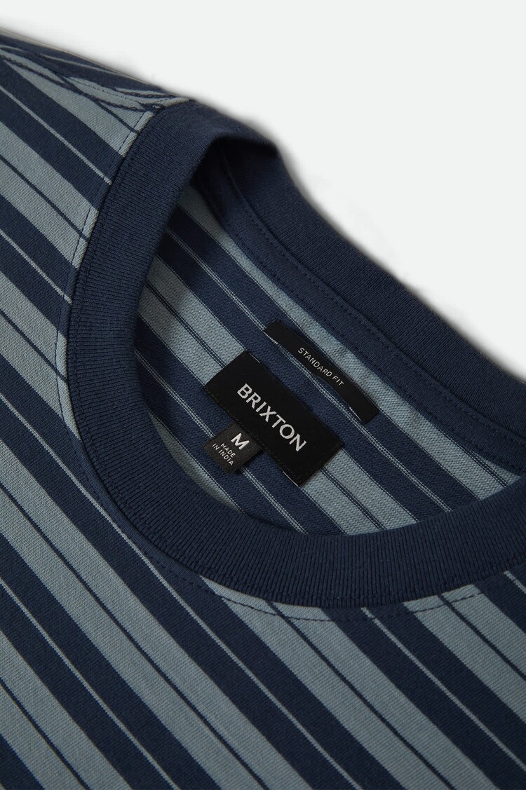 Brixton HOMMES NOVA STRIPE POCKET T-SHIRT