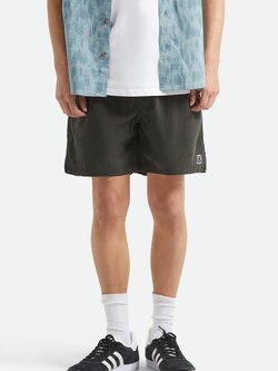 Brixton HOMMES EVERYDAY CORDUROY SHORT VINTAGE BLACK