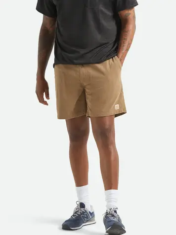 Brixton MEN'S EVERYDAY CORDUROY SHORT VINTAGE KHAKI