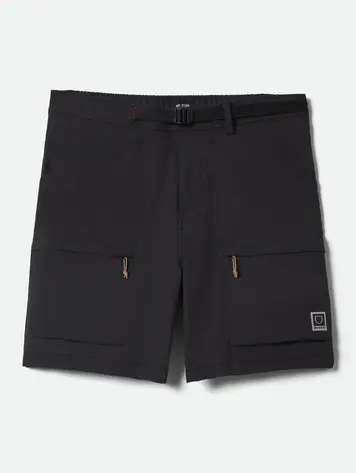Brixton HOMMES JOURNEY UTILITY SHORT BLACK