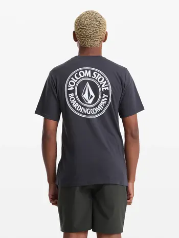 Volcom HOMMES DRAIN YOU SHORT SLEEVE TEE WASHED BLACK HEATHER
