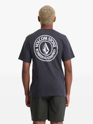 Volcom HOMMES DRAIN YOU SHORT SLEEVE TEE WASHED BLACK HEATHER