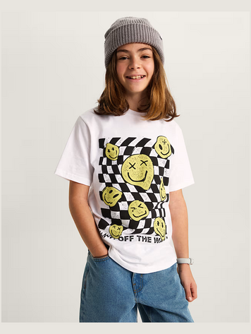 Vans JUNIOR TWISTED JOY SS T-SHIRT WHITE