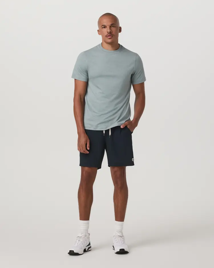 Vuori HOMMES SHORT SLEEVE PONTO PERFORMANCE TEE