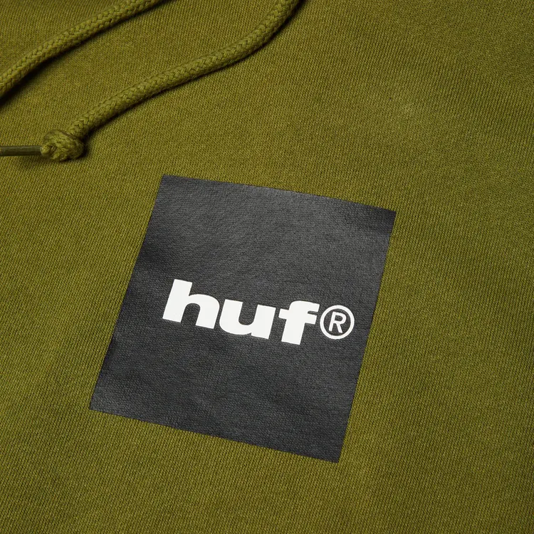HUF MEN'S BOX LOGO PULLOVER HOODIE