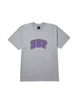HUF HOMMES CLASSIC ARCH SS T-SHIRT HEATHER GREY