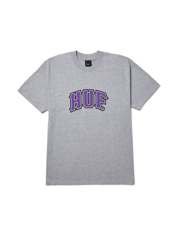 HUF HOMMES CLASSIC ARCH SS T-SHIRT HEATHER GREY