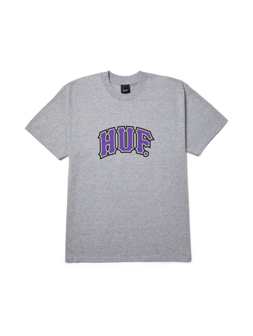 HUF HOMMES CLASSIC ARCH SS T-SHIRT HEATHER GREY