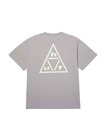 HUF HOMMES TRIPLE TRIANGLE SS T-SHIRT LILAC CHALK/WHITE