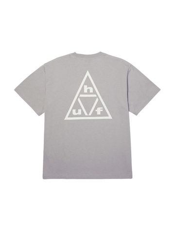 HUF HOMMES TRIPLE TRIANGLE SS T-SHIRT LILAC CHALK/WHITE