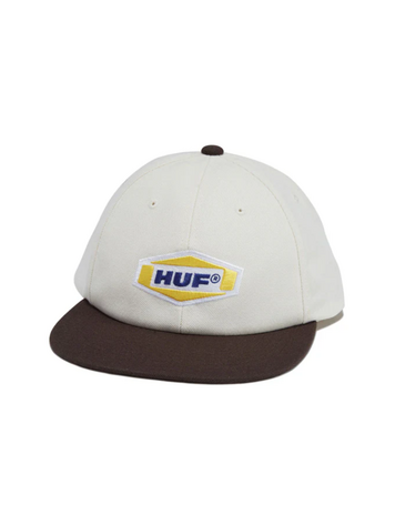 HUF HOMMES SPARKED SNAPBACK HAT CREAM