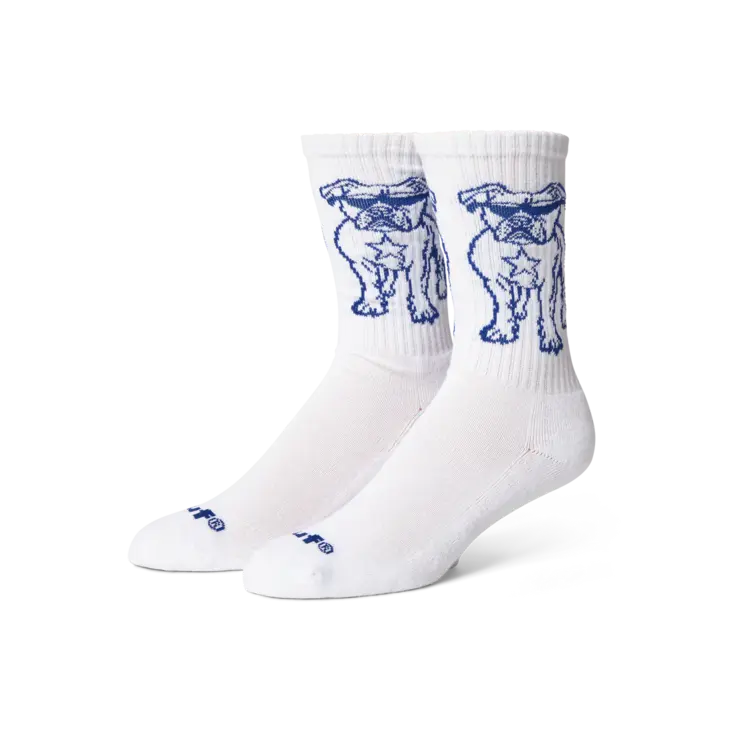 HUF HOMMES STAR PUP CREW SOCKS