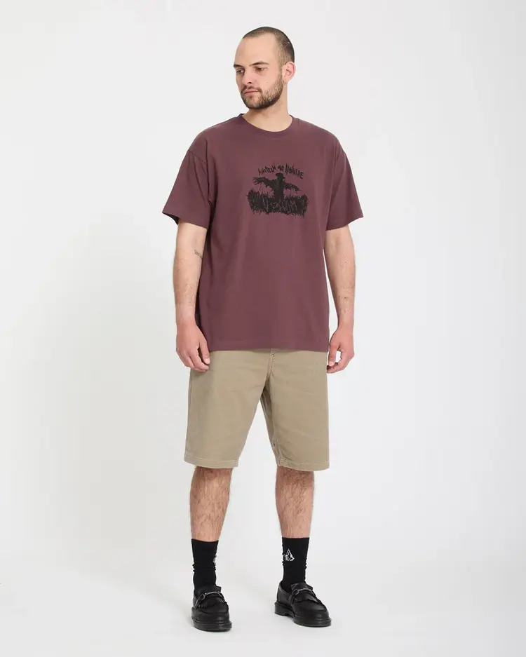 Volcom MEN'S FREAZY LOOSE ELASTICATED WAIST SHORT 22''