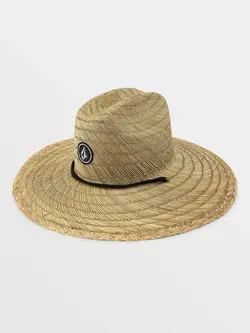 Volcom HOMMES QUARTER STRAW HAT NATURAL