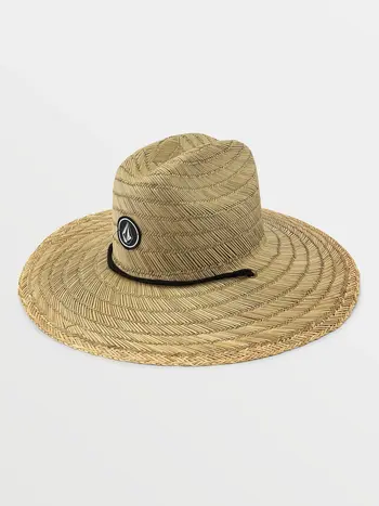 Volcom HOMMES QUARTER STRAW HAT NATURAL