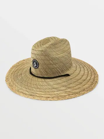 Volcom HOMMES QUARTER STRAW HAT NATURAL