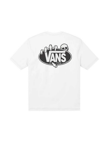Vans MEN'S SHOW OFF SHORT SLEEVE T-SHIRT WHITE