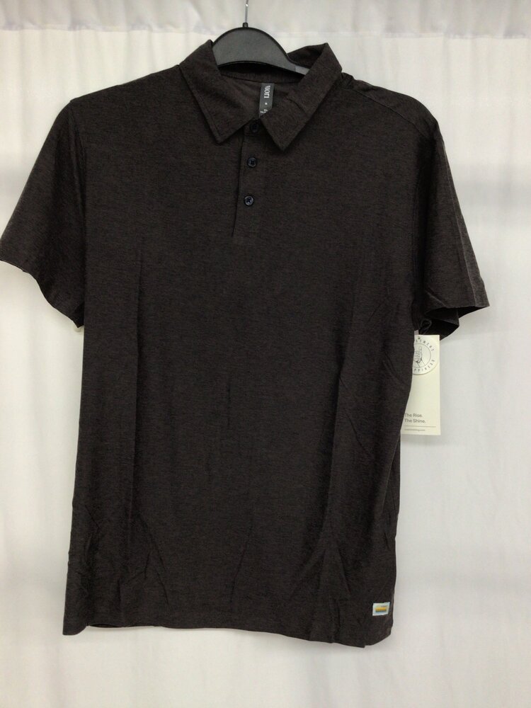 Vuori HOMMES STRATO TECH POLO SANGRIA HEATHER