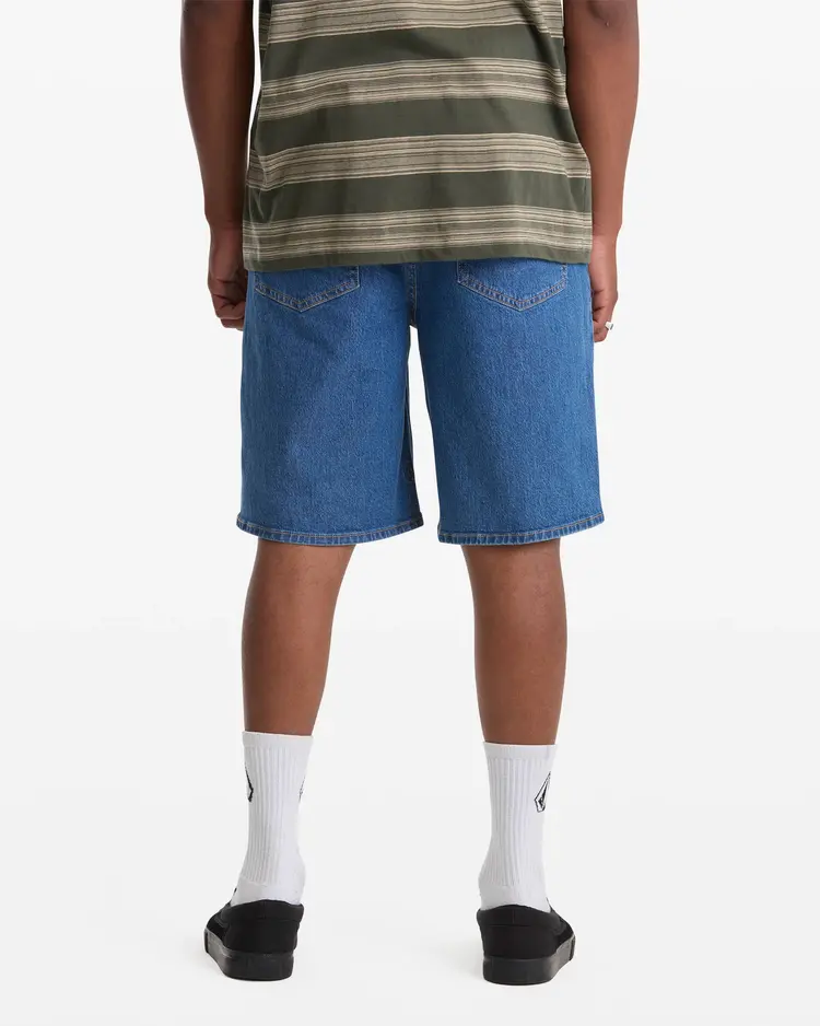 Volcom MEN'S BILLOW DENIM SHORTS 22"
