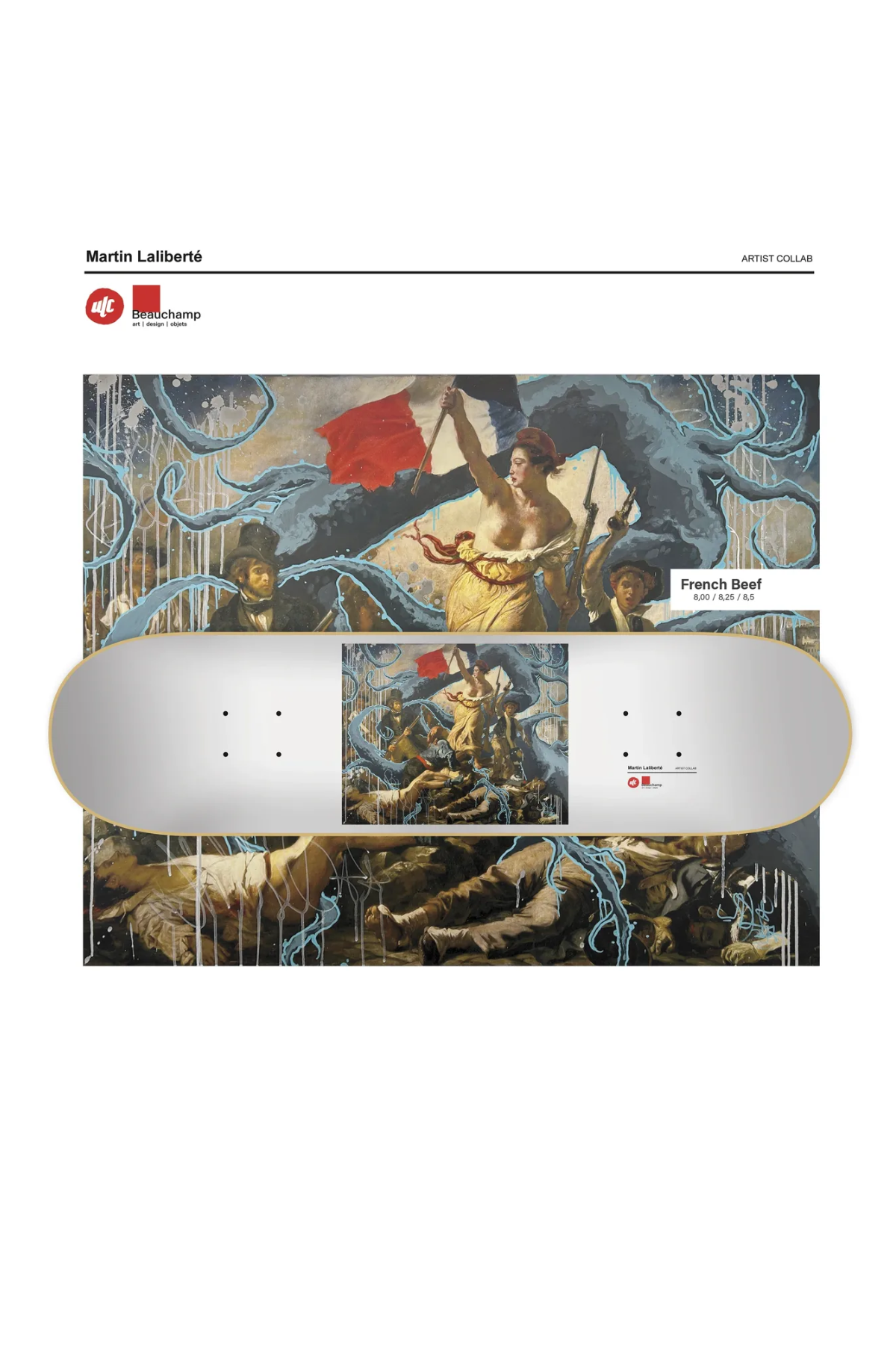 ULC FRENCH BEEF SKATEBOARD DECK