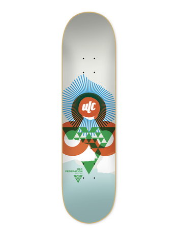 ULC CREST SKATEBOARD DECK 8.25"