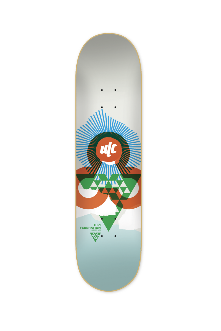 ULC CREST PLANCHE DE SKATEBOARD 8.25"