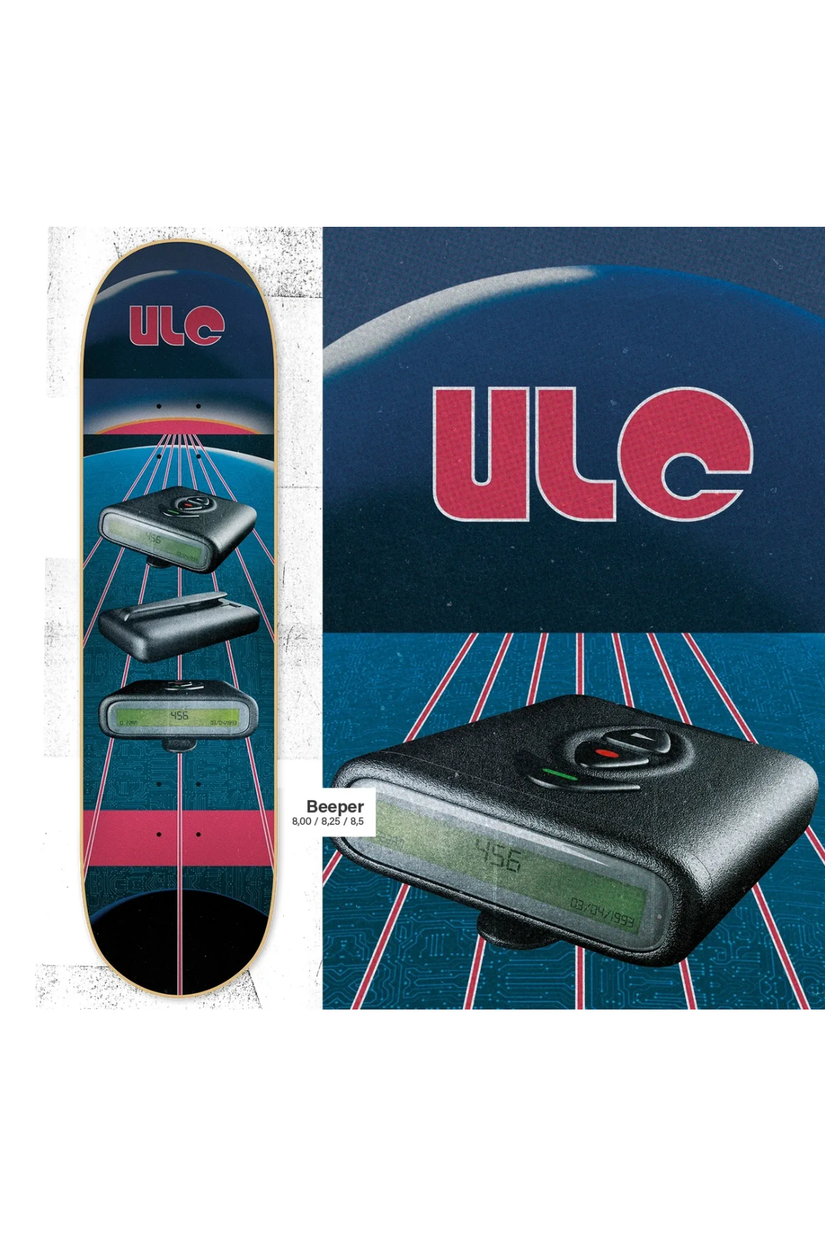 ULC BEEPER SKATEBOARD DECK