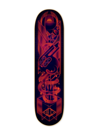 ULC NEON SKATEBOARD DECK