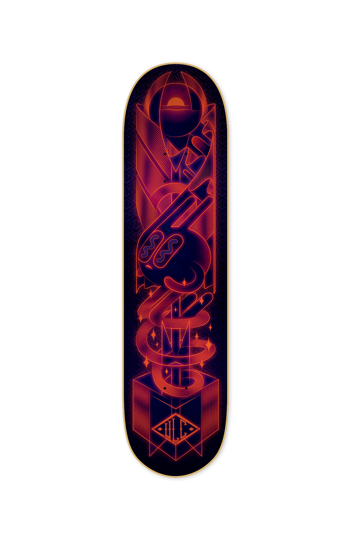 ULC NEON SKATEBOARD DECK