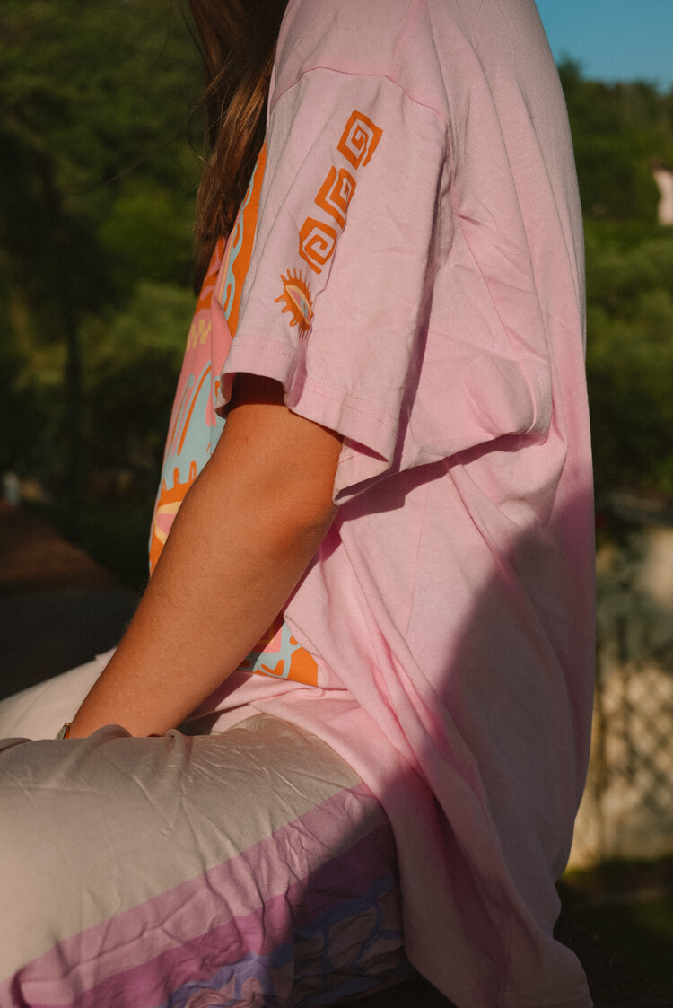 Notice the reckless WOMEN'S GOOD VIBES OVERSIZED TEE