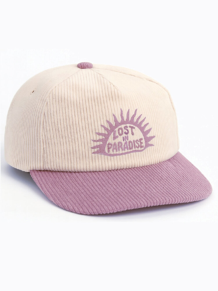 Notice the reckless WOMEN'S LOST IN PARADISE CAP