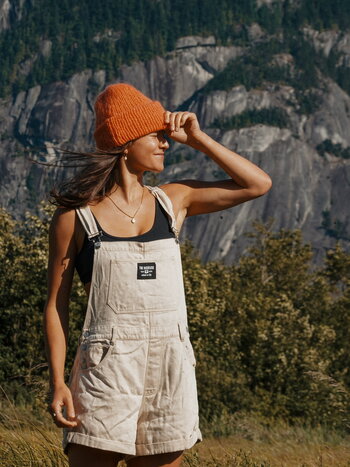 Notice the reckless FEMMES SAFARI SHORT OVERALLS