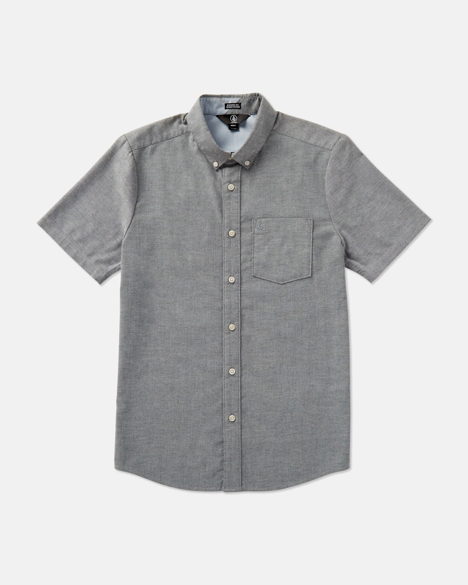 Volcom MEN'S EVERETT OXFORD SHORT SLEEVE SHIRT