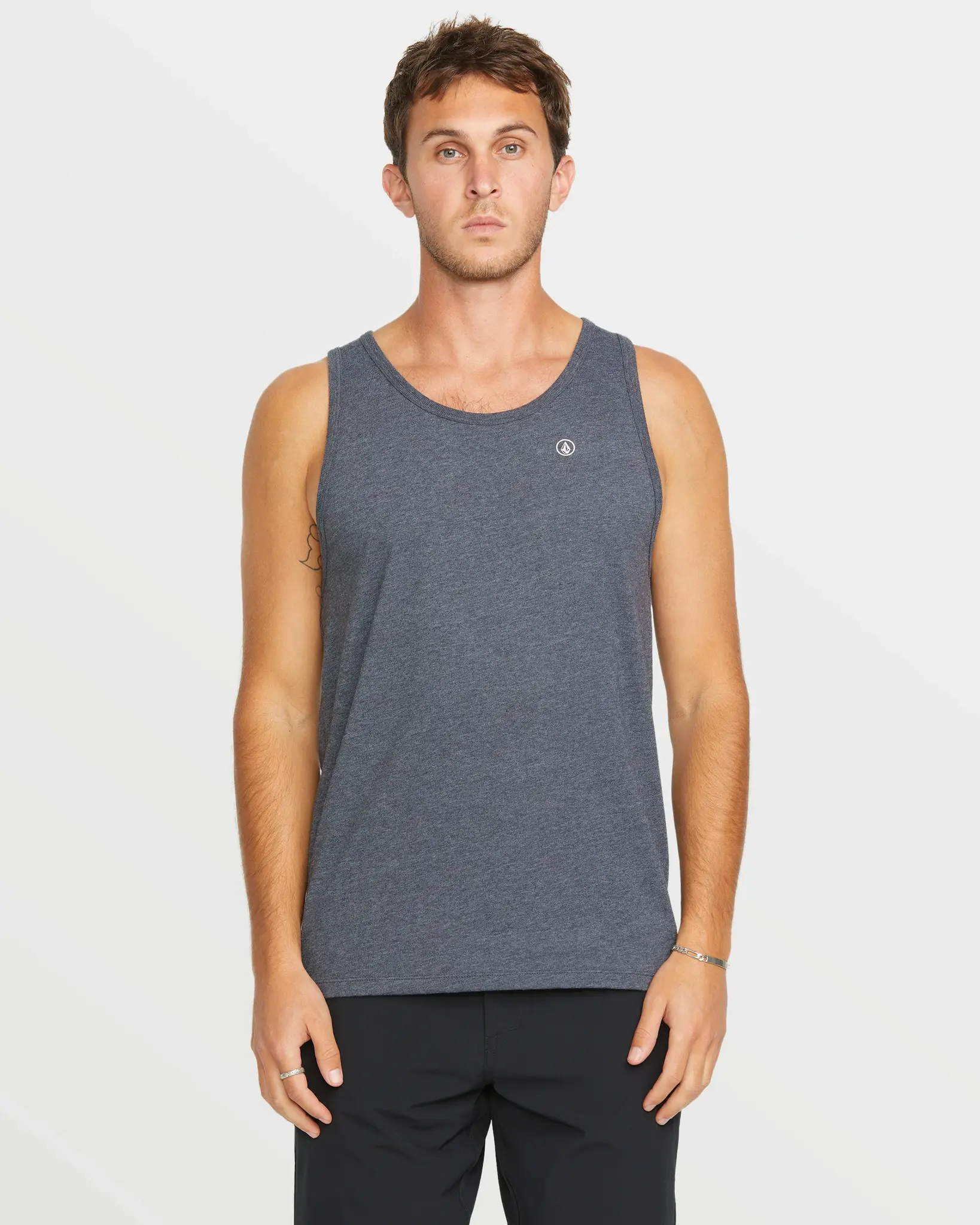 Volcom MEN'S SOLID HEATHER TANK