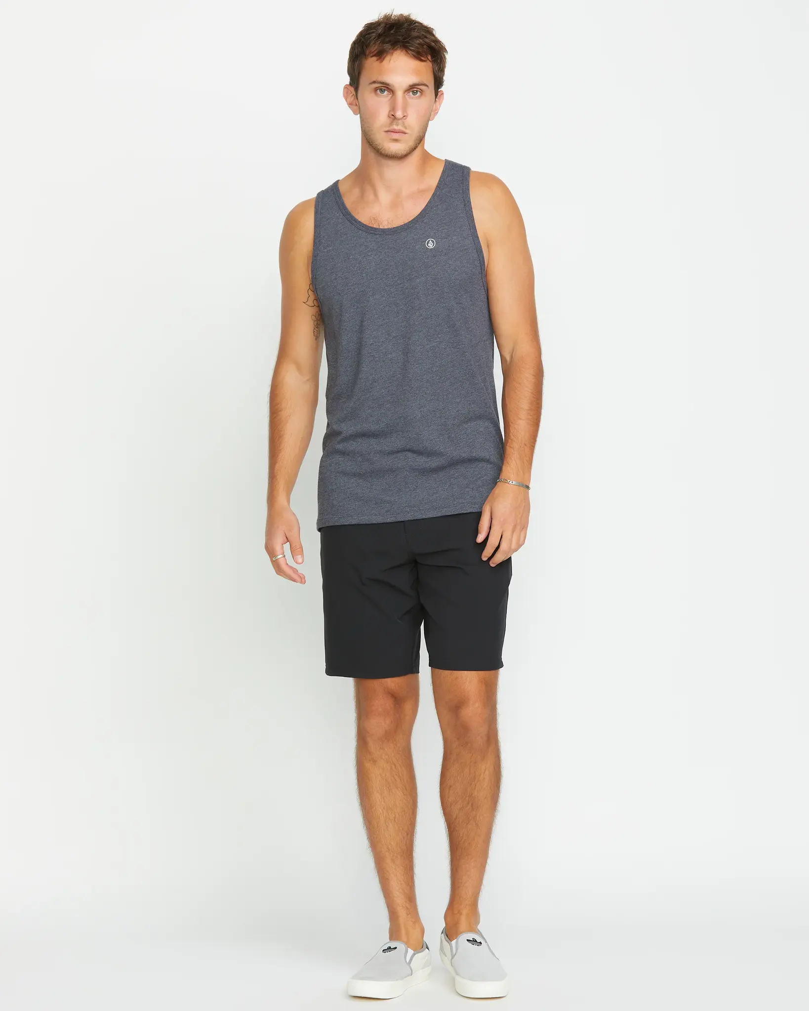 Volcom MEN'S SOLID HEATHER TANK