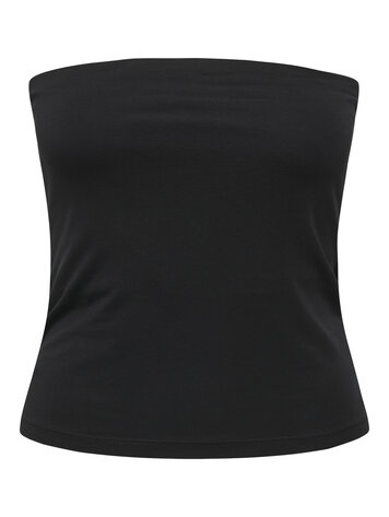 Only WOMEN'S KISS TUBE TOP BLACK