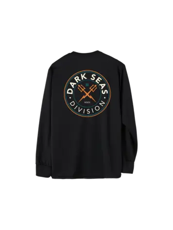 Dark Seas MEN'S NAVIGATOR UV LS TEE BLACK