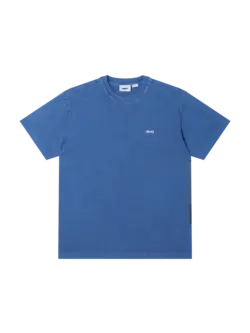 Obey HOMMES LOWERCASE PIGMENT TEE PIGMENT ELECTRIC INDIGO
