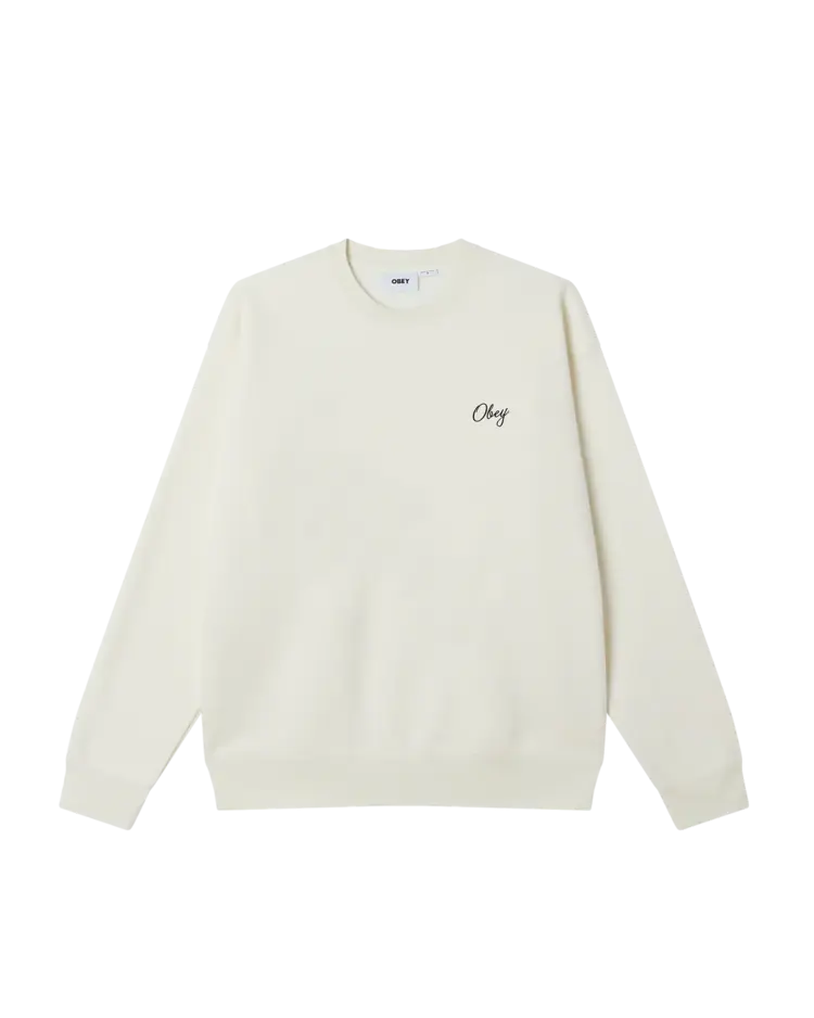 Obey HOMMES PAPER ROSE CREW