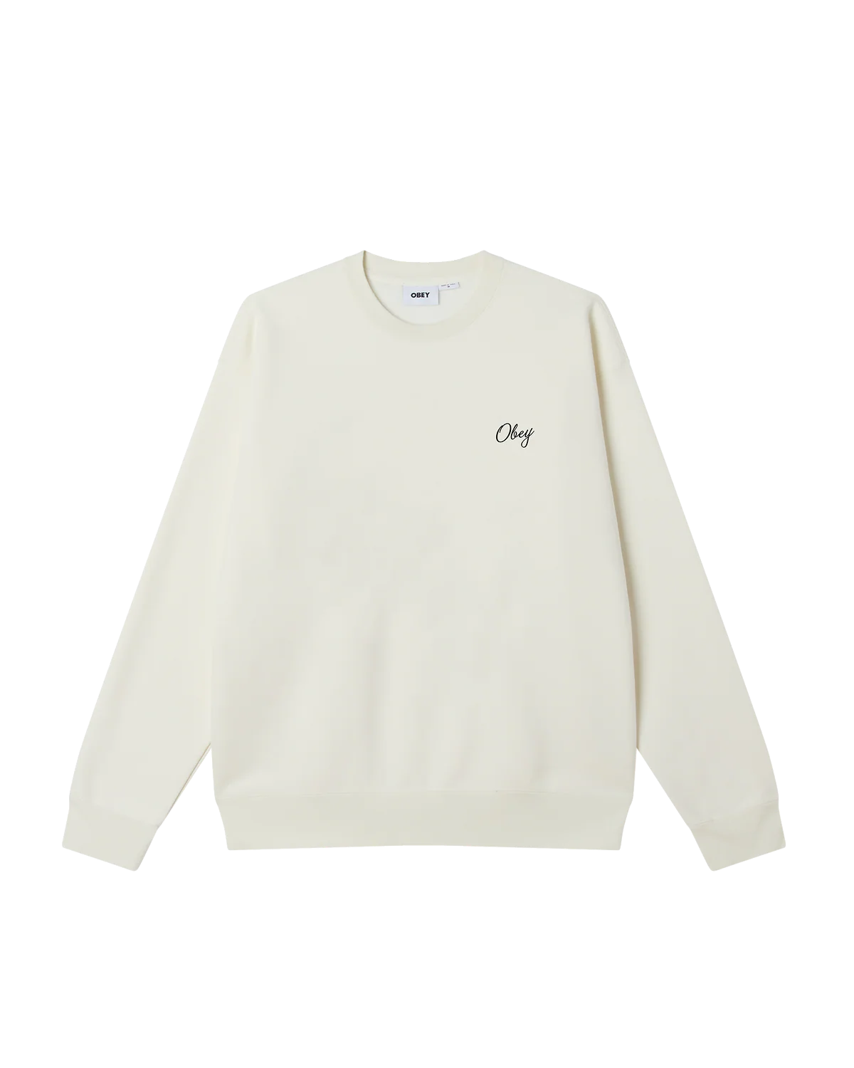 Obey MEN'S PAPER ROSE CREW