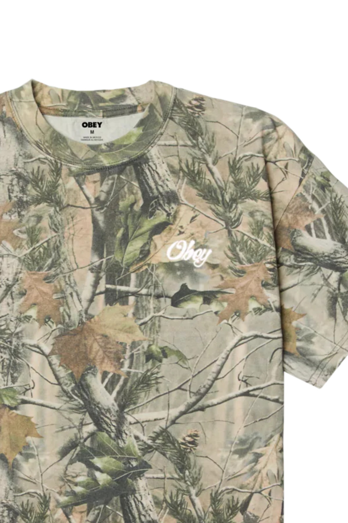 Obey MEN'S AIRBRUSHED ROSE HEAVYWEIGHT T-SHIRT