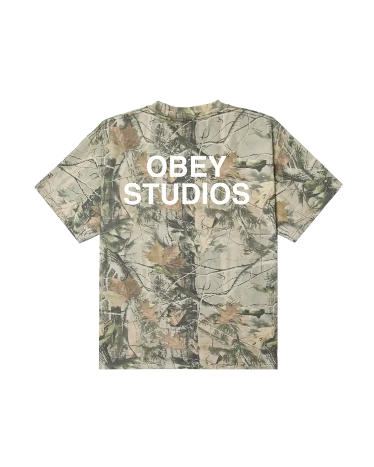 Obey MEN'S PIT HEAVYWEIGHT T-SHIRT