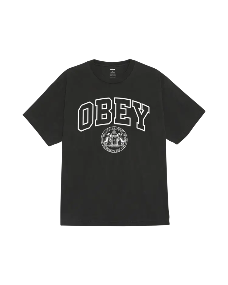 Obey MEN'S UNIVERSITY PIGMENT T-SHIRT