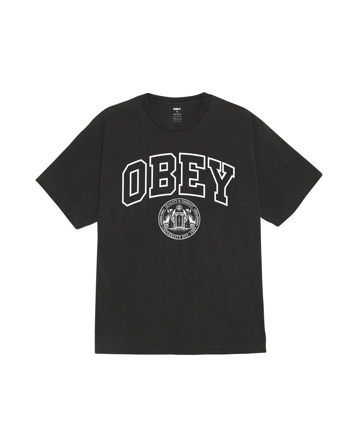Obey MEN'S UNIVERSITY PIGMENT T-SHIRT