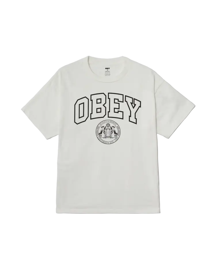 Obey HOMMES UNIVERSITY PIGMENT T-SHIRT