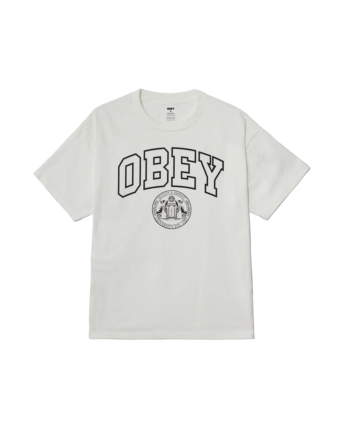 Obey MEN'S UNIVERSITY PIGMENT T-SHIRT