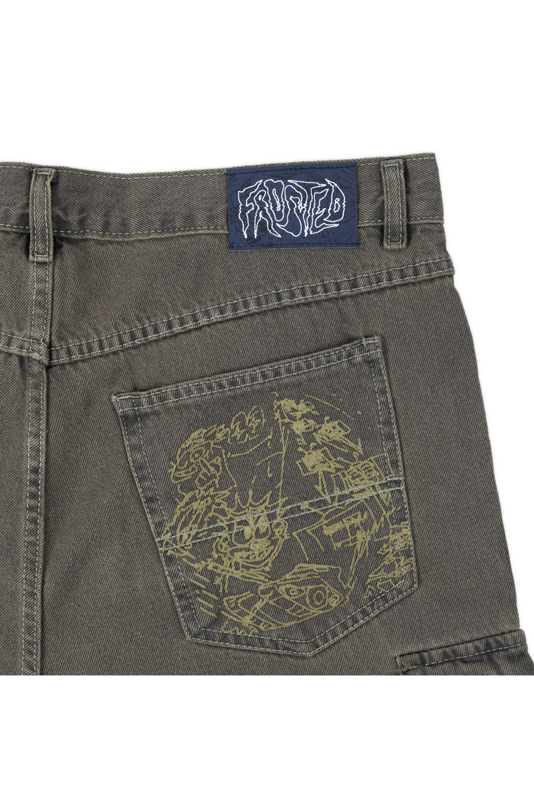 Frosted Skateboards MEN'S CARGO TRANSFORMER PANTS