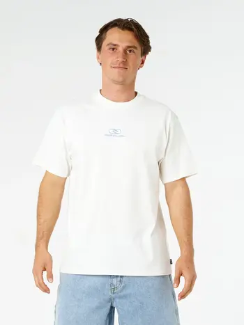 RIP CURL HOMMES PILL ICON LOOSE TEE BONE