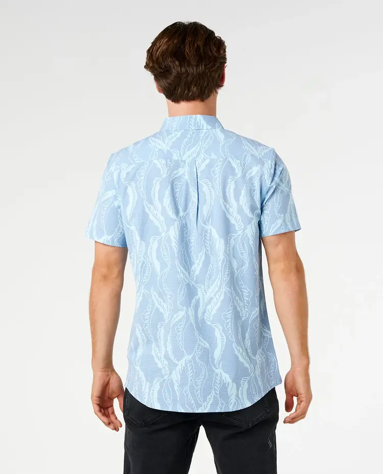 RIP CURL HOMMES VAPORCOOL SESSIONS AEROTECH SHORT SLEEVE SHIRT