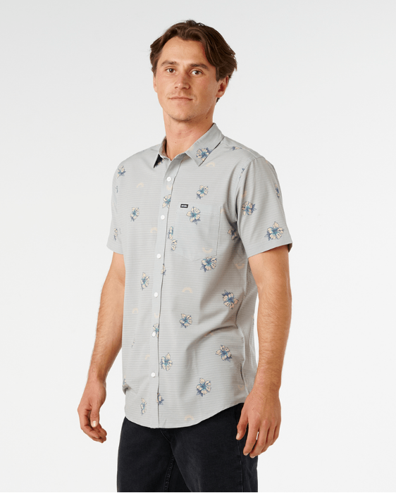 RIP CURL MEN'S VAPORCOOL SESSIONS AEROTECH S/S SHIRT
